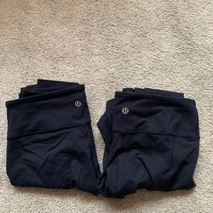 2 pairs of lululemon leggings